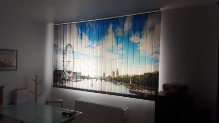 jaluzele verticale personalizate