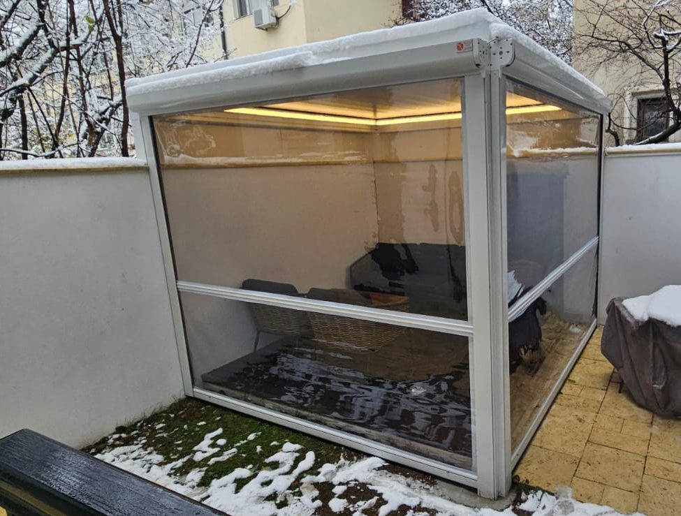 Inchideri terase cu Pereti de vant