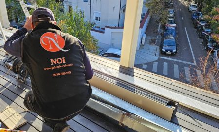 Inchideri terase cu Sticla ghilotina