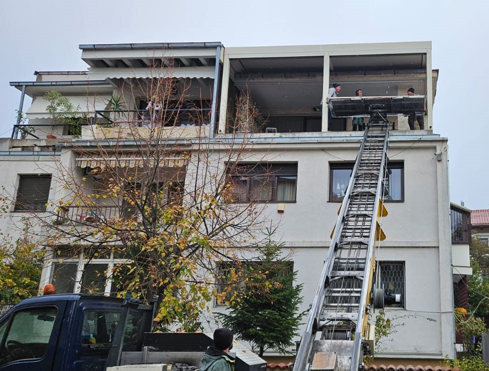 Inchideri terase cu Sticla ghilotina