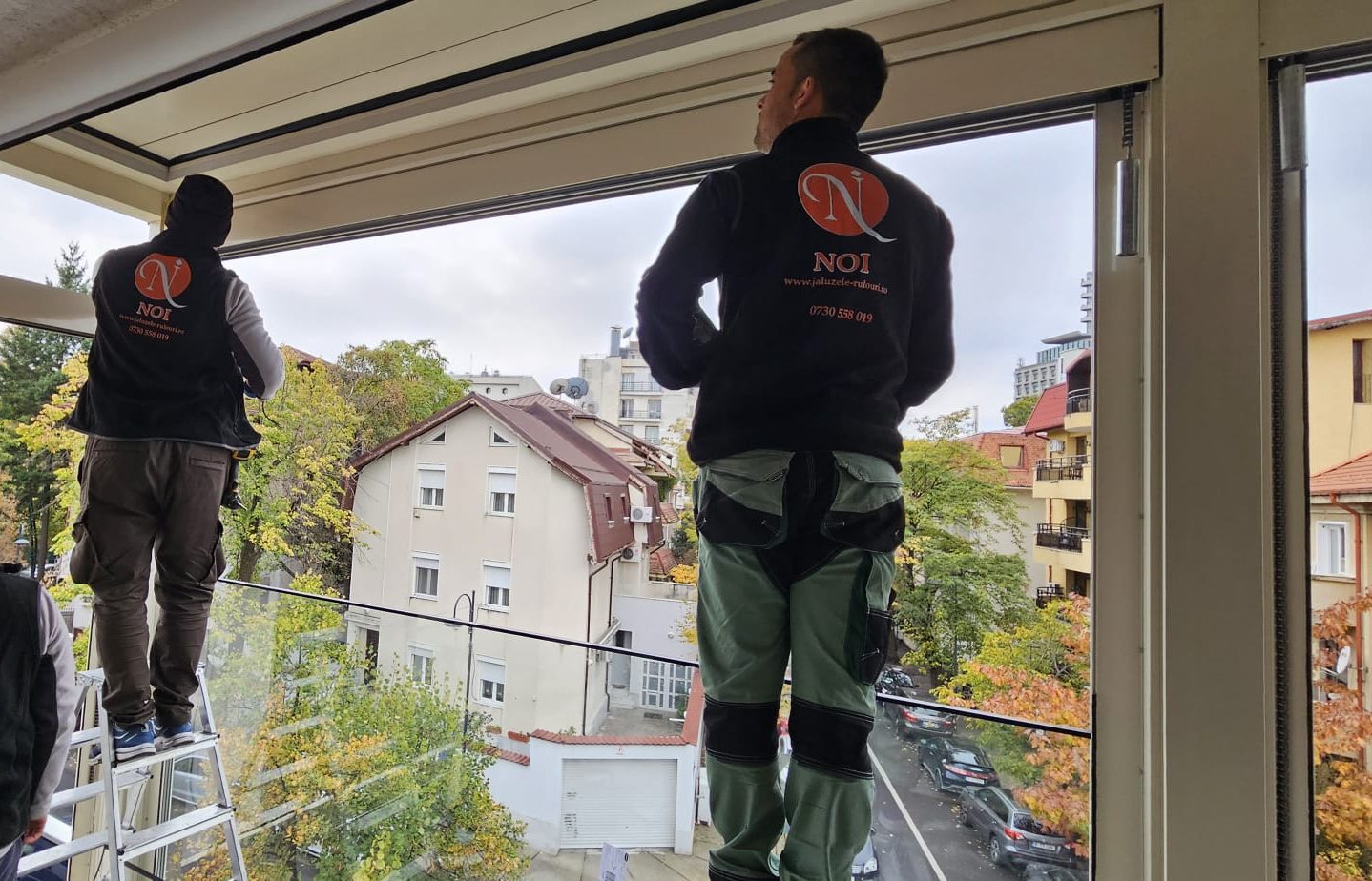 Inchideri terase cu Sticla ghilotina