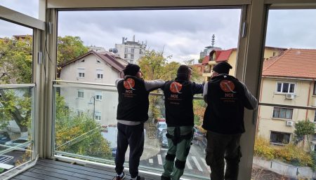 Inchideri terase cu Sticla ghilotina