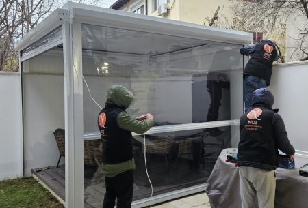 Inchideri terase cu Pereti de vant