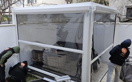 Inchideri terase cu Pereti de vant