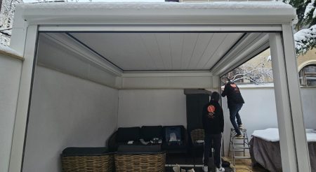 Inchideri terase cu Pereti de vant