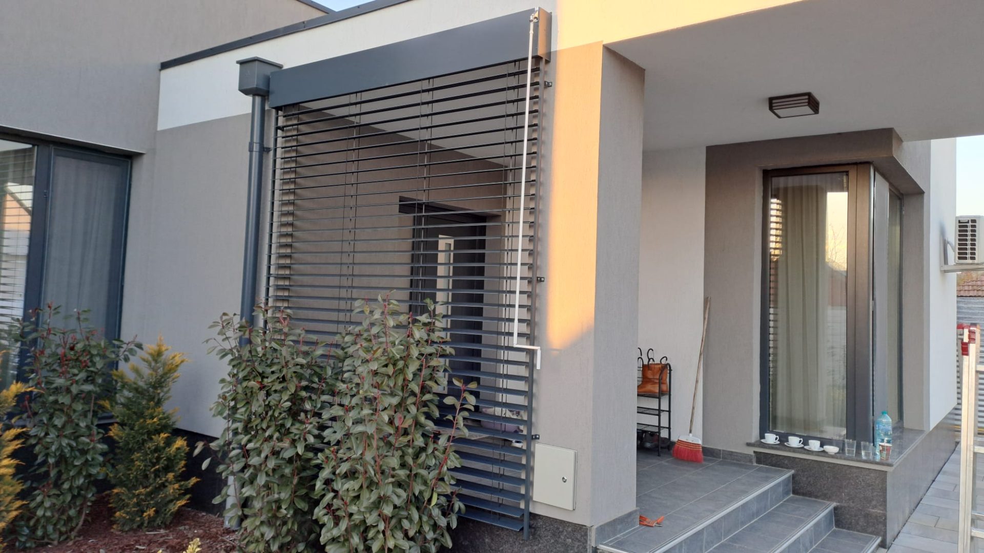 Jaluzele Orizontale Exterioare Antracit