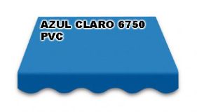 azul claro 6750 pvc