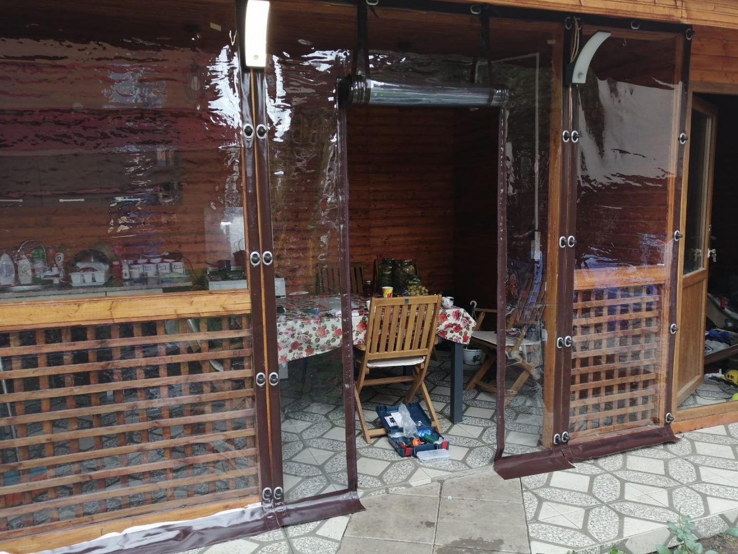 Pergole retractabile