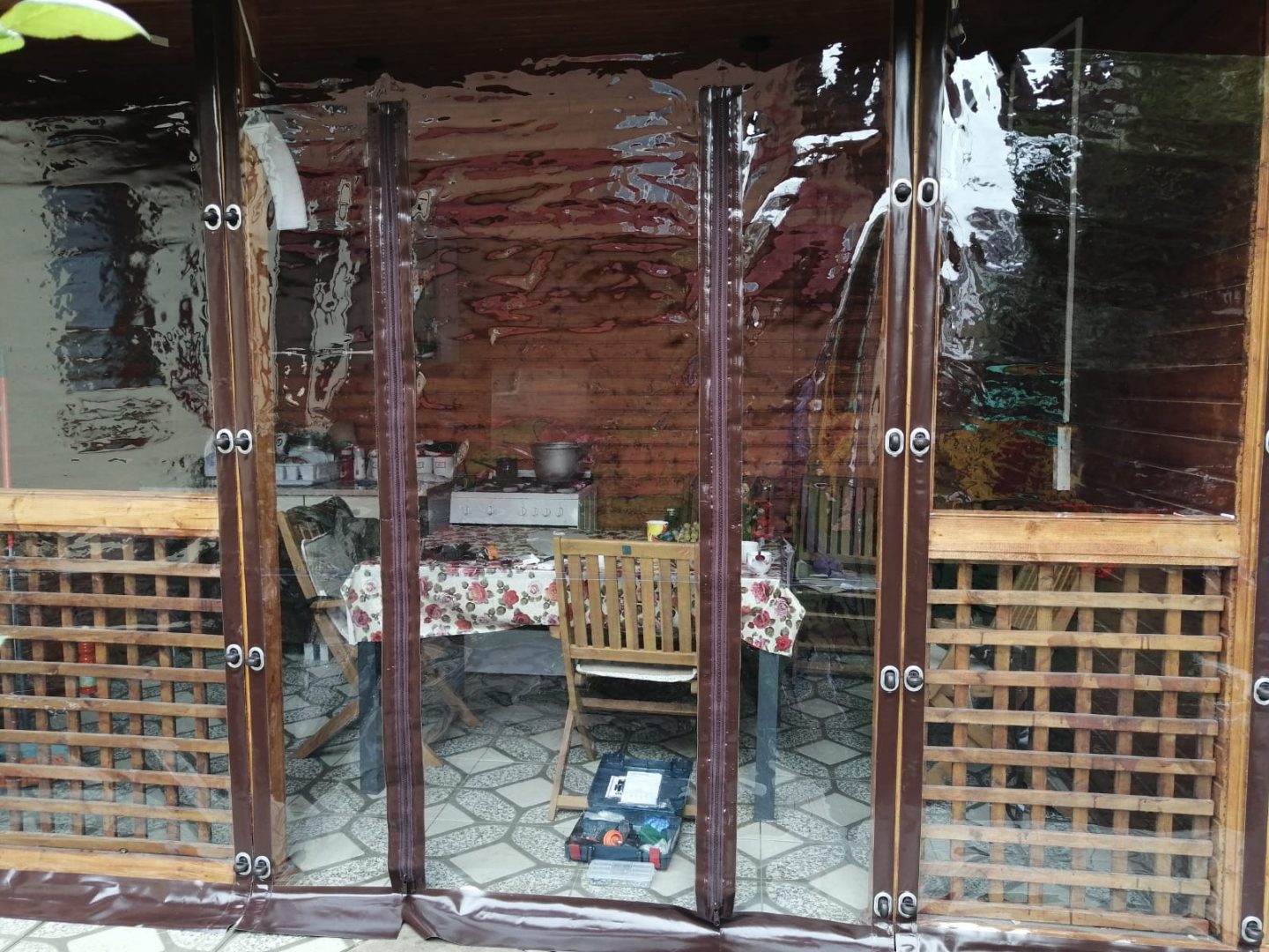 Pergole retractabile