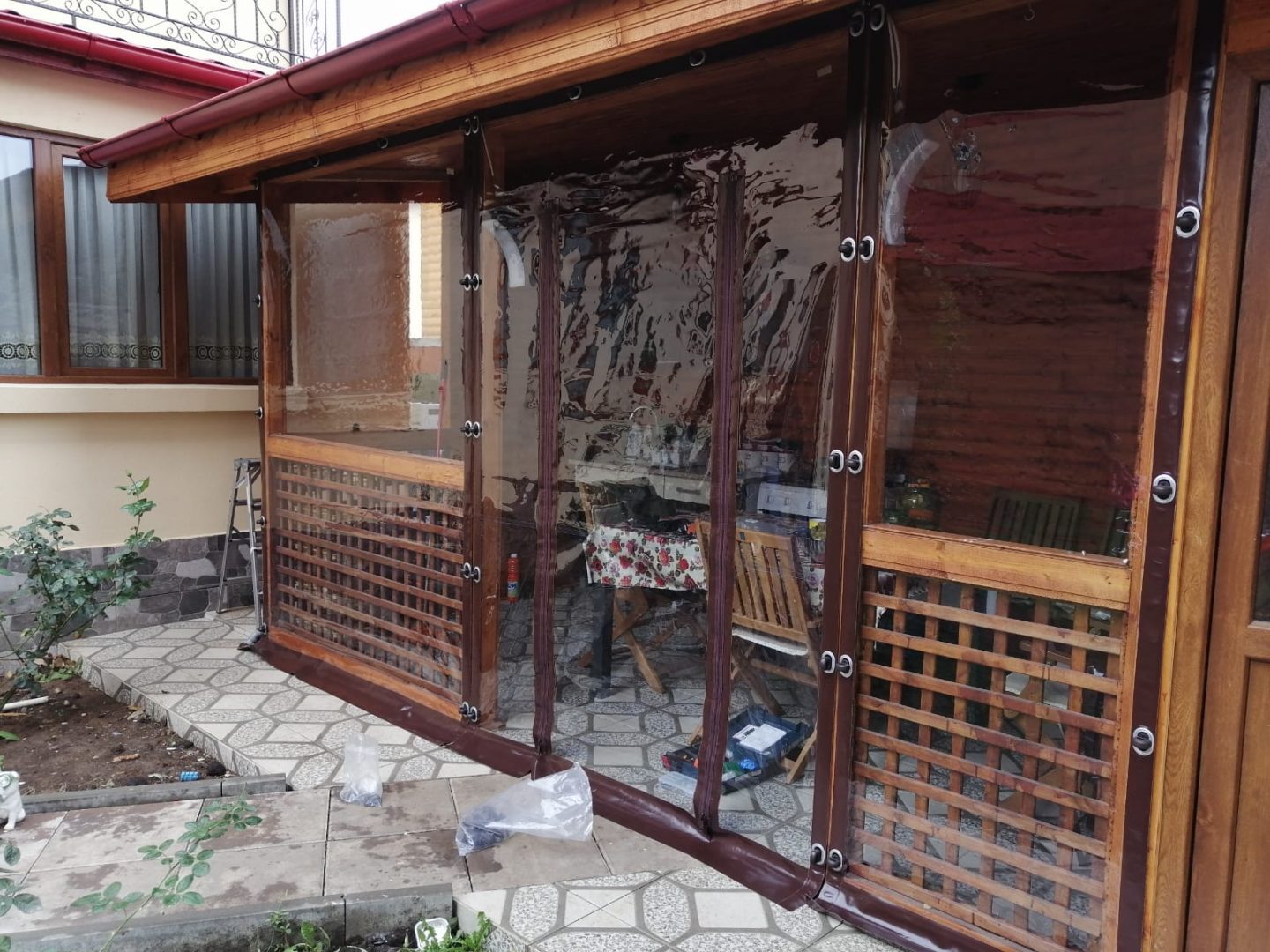 Pergole retractabile